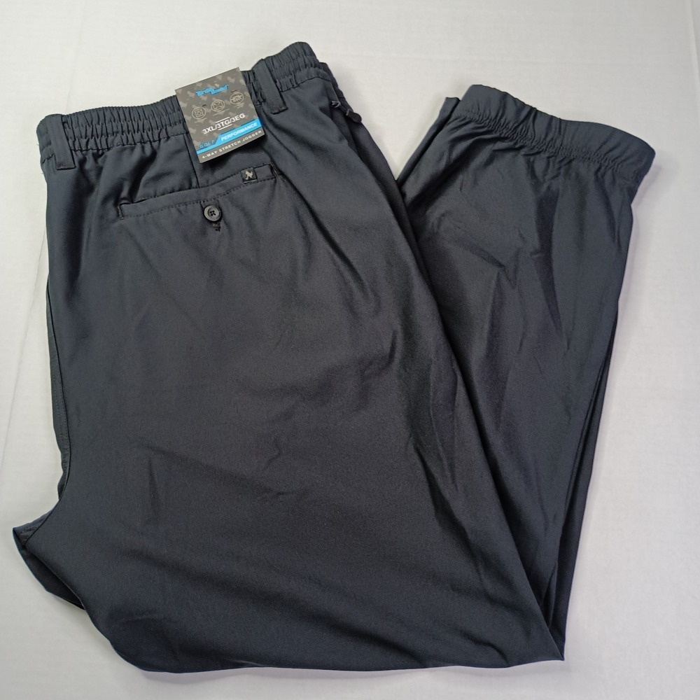 Birdie Bound Performance Golf Joggers Mens 3XL Black Stretch Outdoors Drawstring